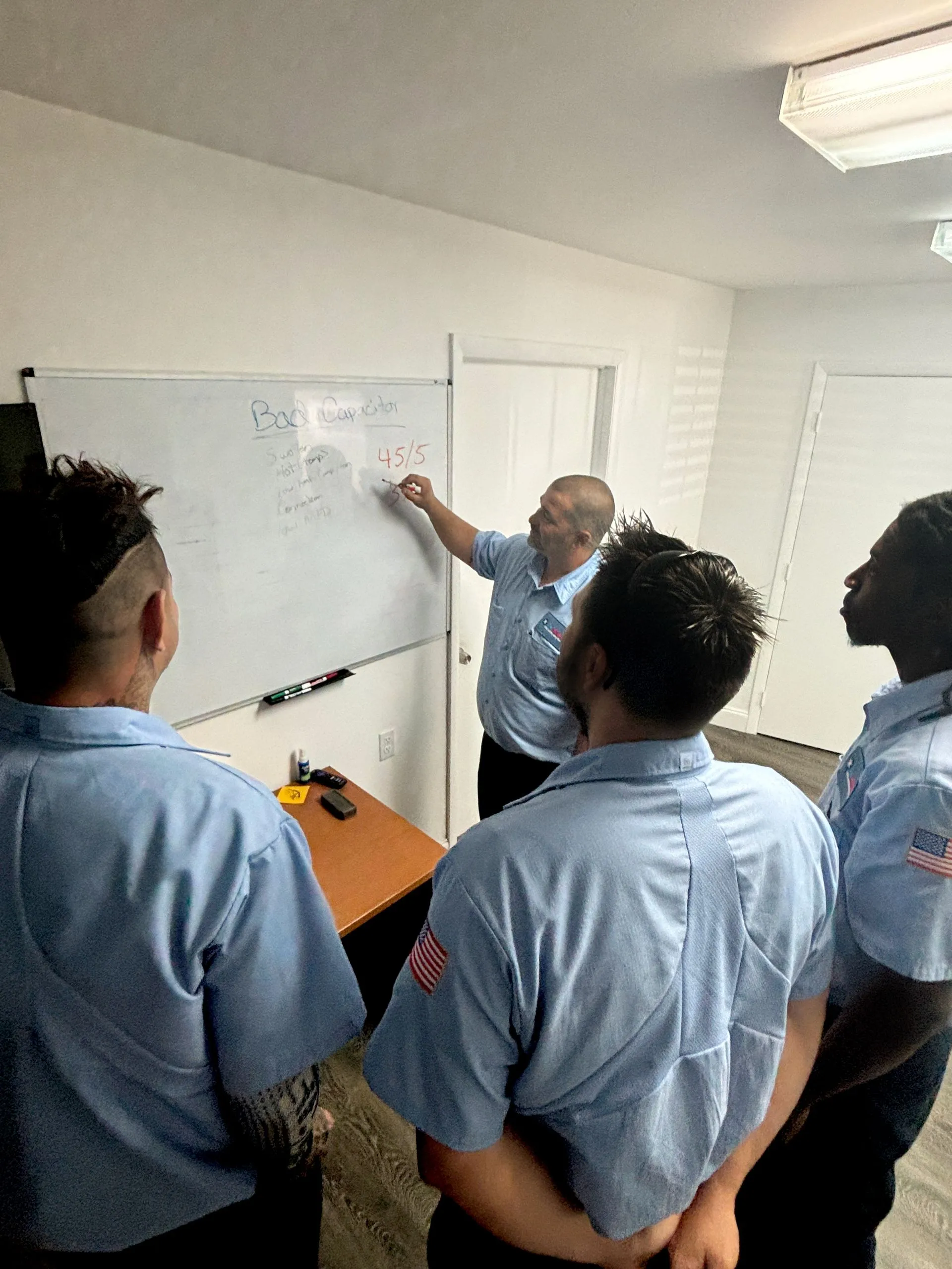 Training+2-1920w The Air Squad training with a whiteboard